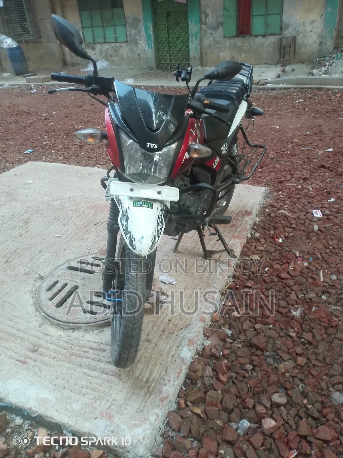 TVS Max Semi Trail 125 2021 Red
