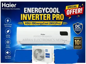 Haier Inverter AC 1.5 Ton Durable Compressor and Long-lasting Performance