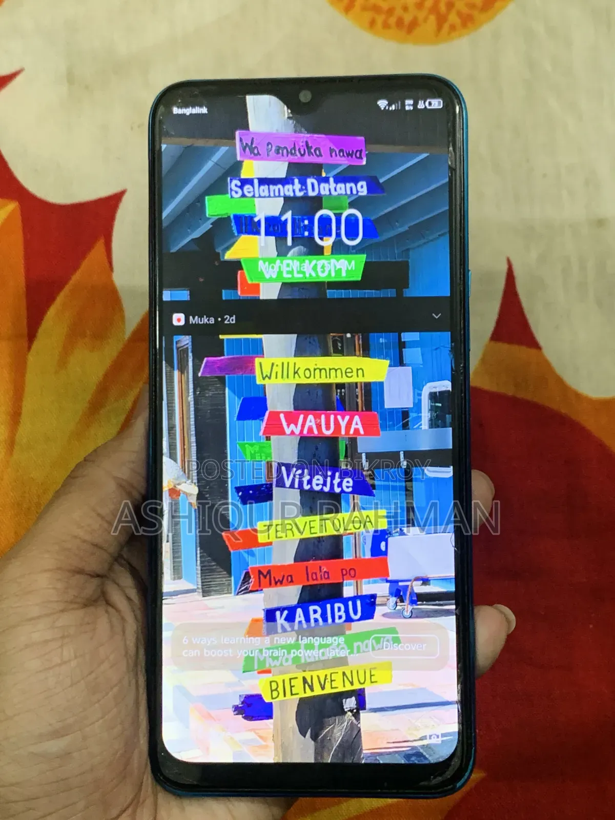 Infinix Hot 10S 128 GB Blue
