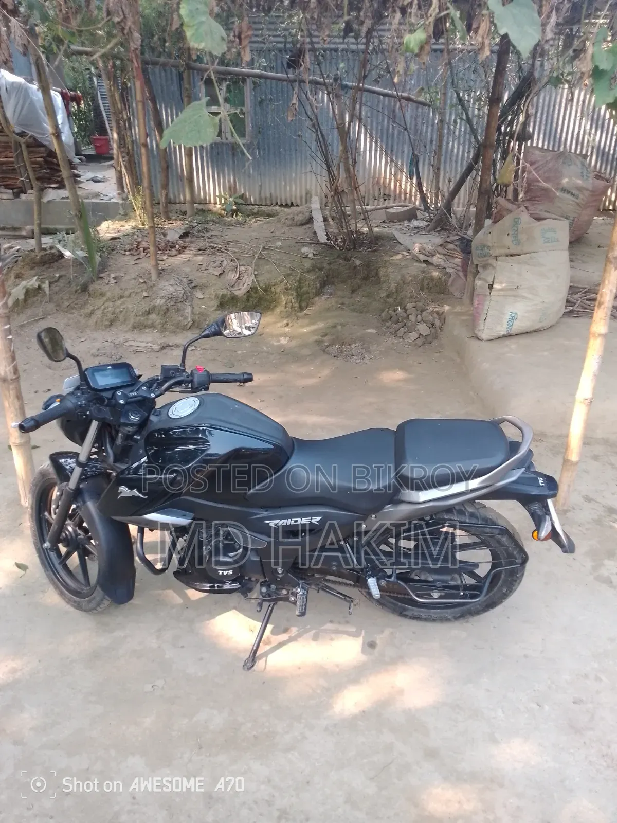TVS Raider 125 2025 Black