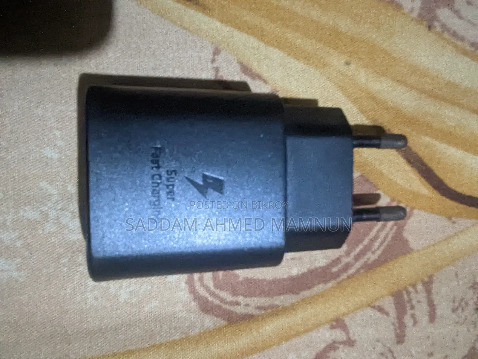Samsung Original 25 Watt Fast Charger With Cable