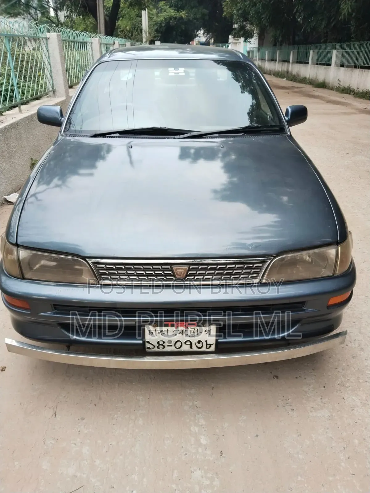 Toyota Corolla II 1.3 FWD 1995 Gray