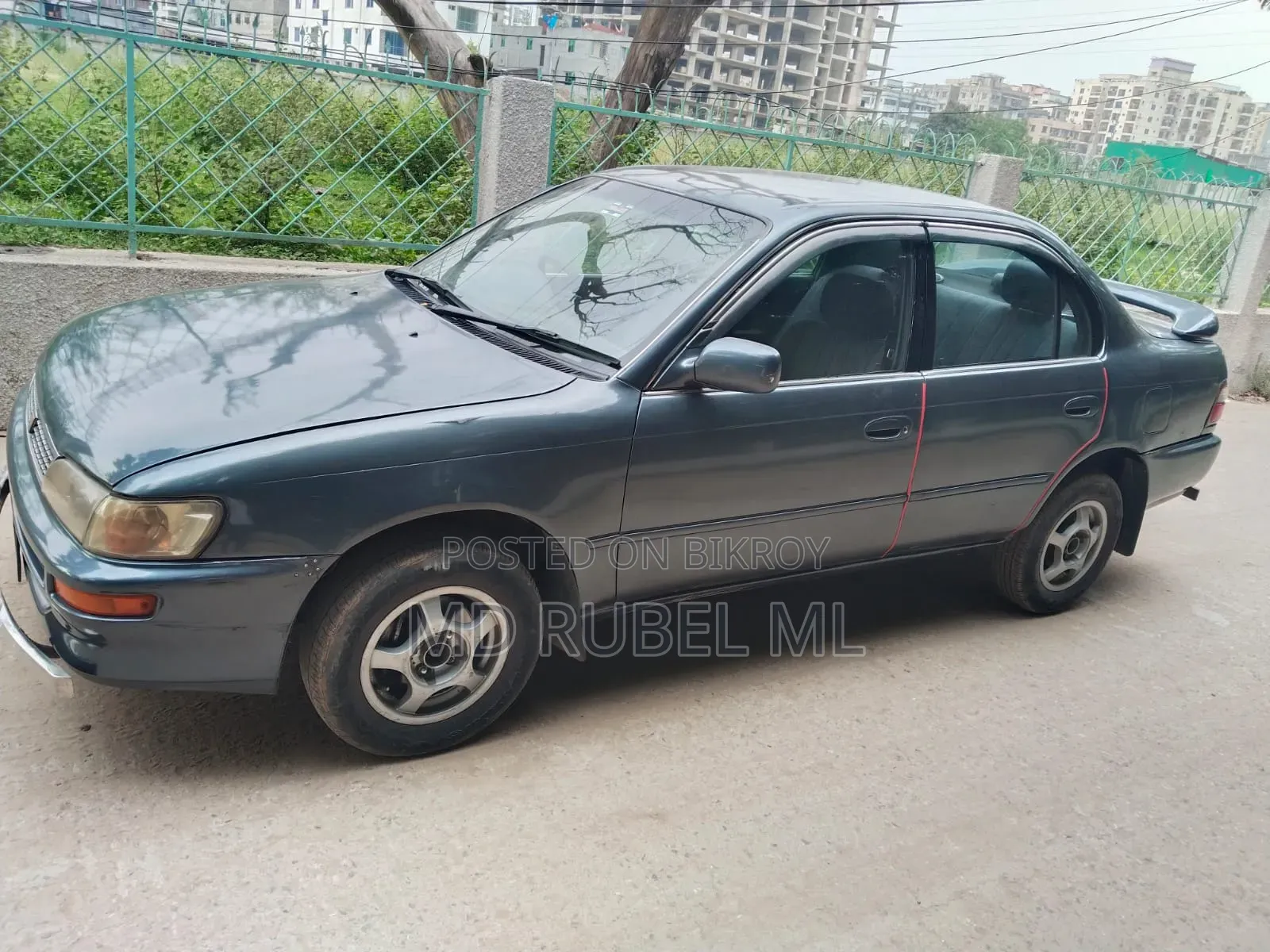 Toyota Corolla II 1.3 FWD 1995 Gray