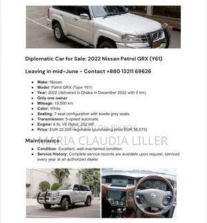 Nissan Patrol 2022 White