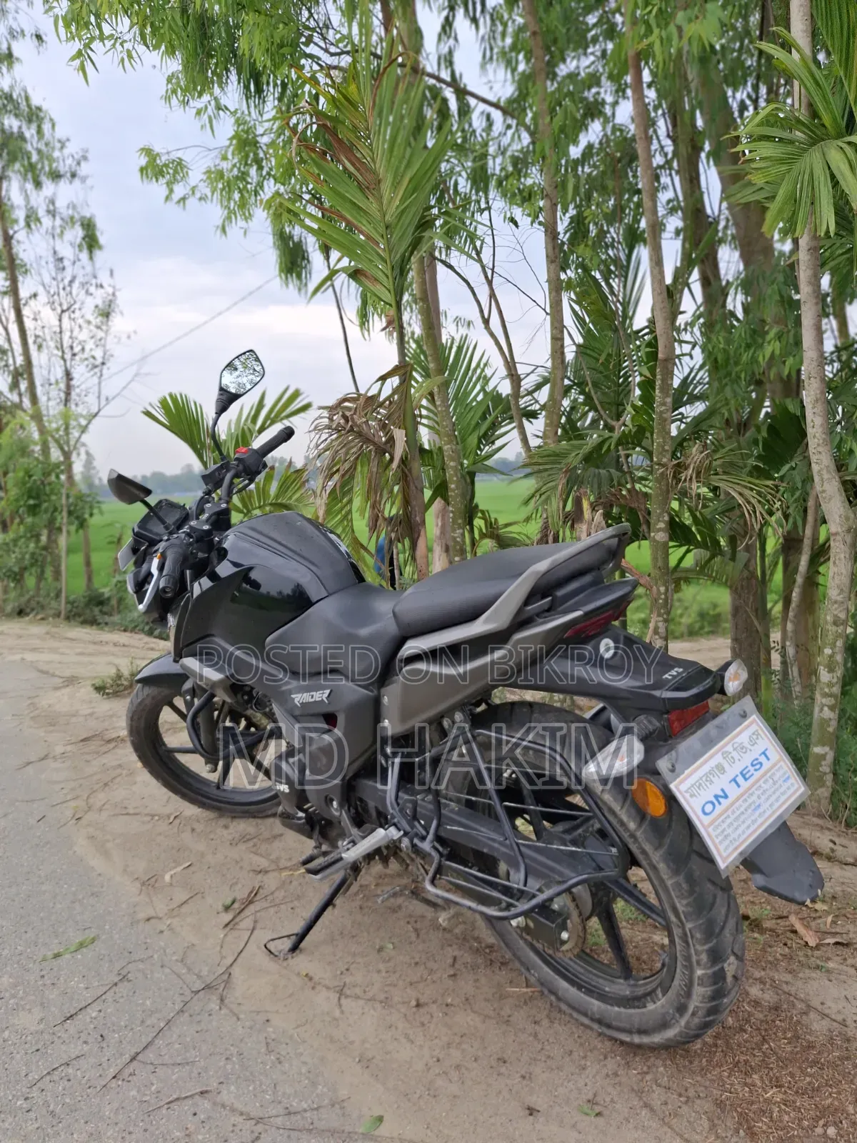 TVS Raider 125 2025 Black