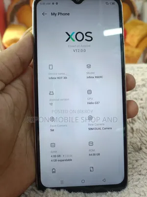 Infinix Hot 30i 128 GB Yellow