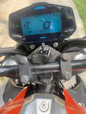 Suzuki Gixxer Fi ABS 2024 Orange