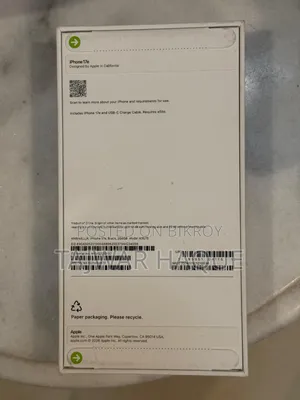 New Apple iPhone 17e 256 GB Black