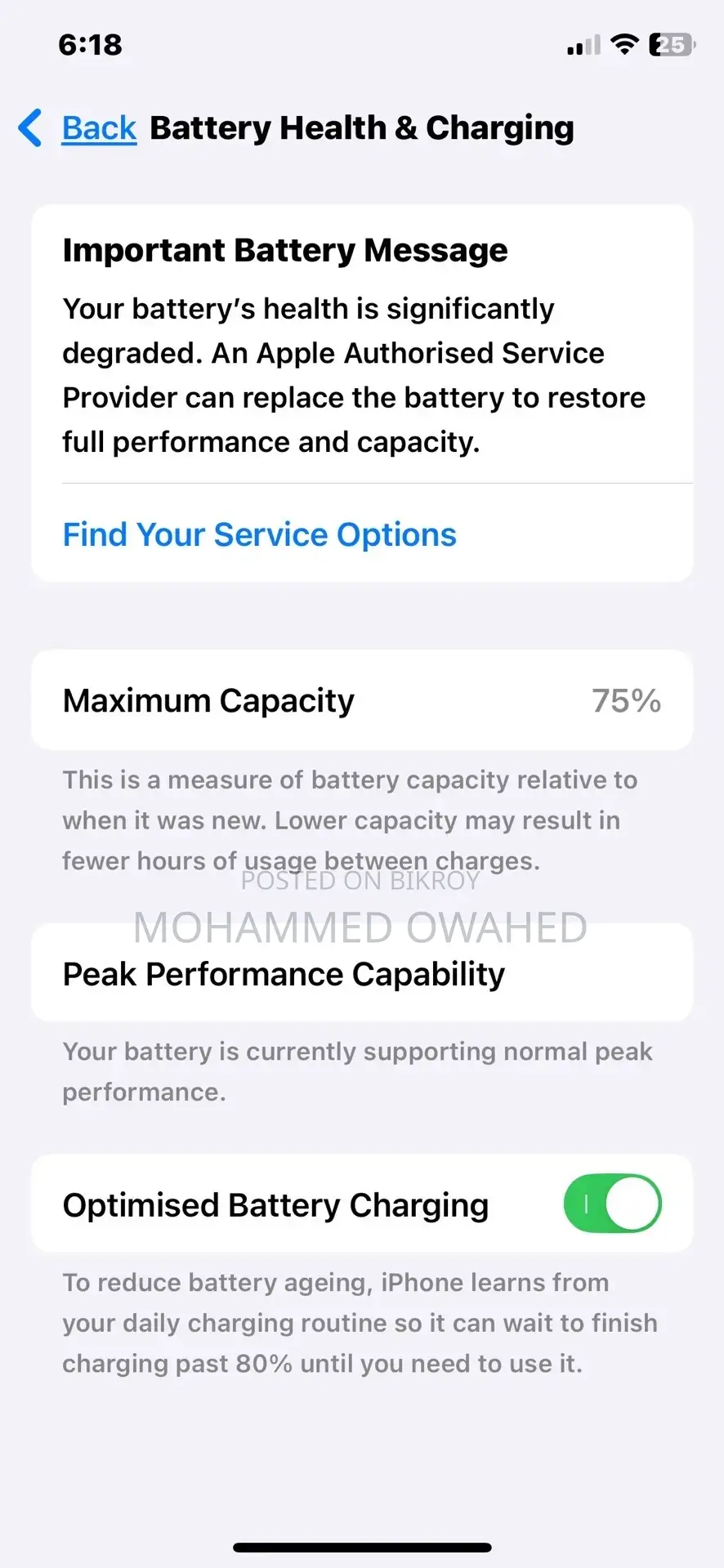 Apple iPhone XS 64 GB Gold