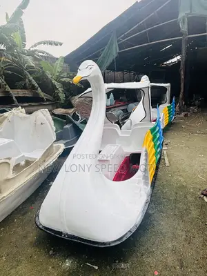 ফাইবারগ্লাস সোয়ান প্যাডেলবোট