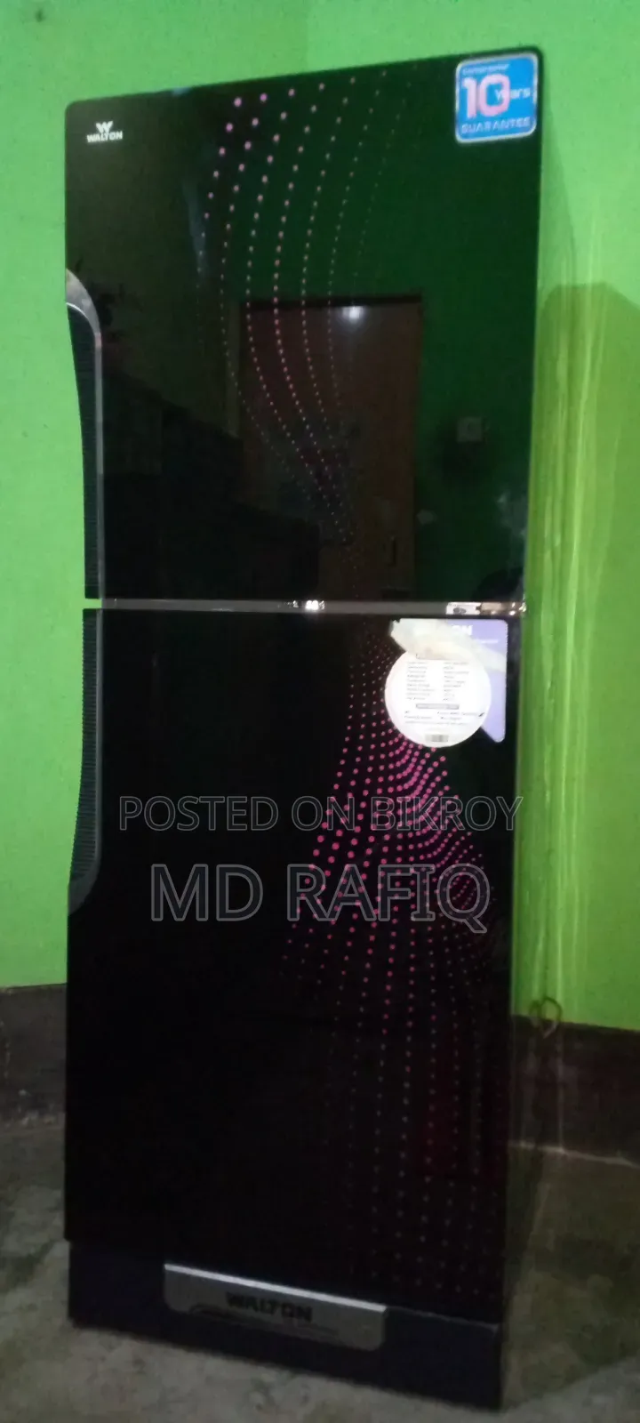 Walton 316L Glass Door Fridge for Sale