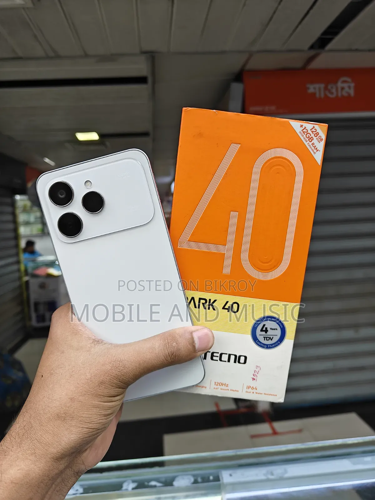Tecno Spark 40 128 GB White