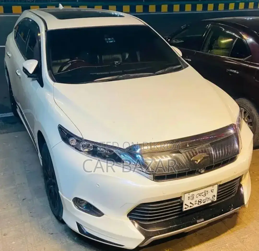 Toyota Harrier Premium Advanced Package 2015 Off White