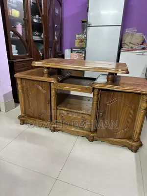 Wood Made TV Trolley