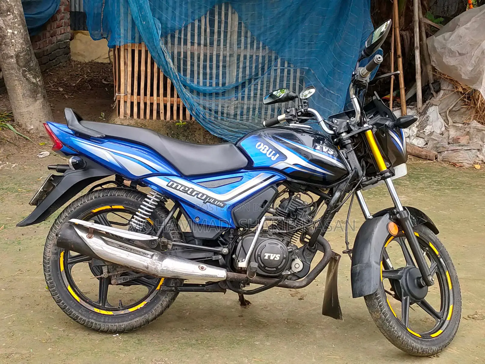 TVS Metro Plus 2020 Blue