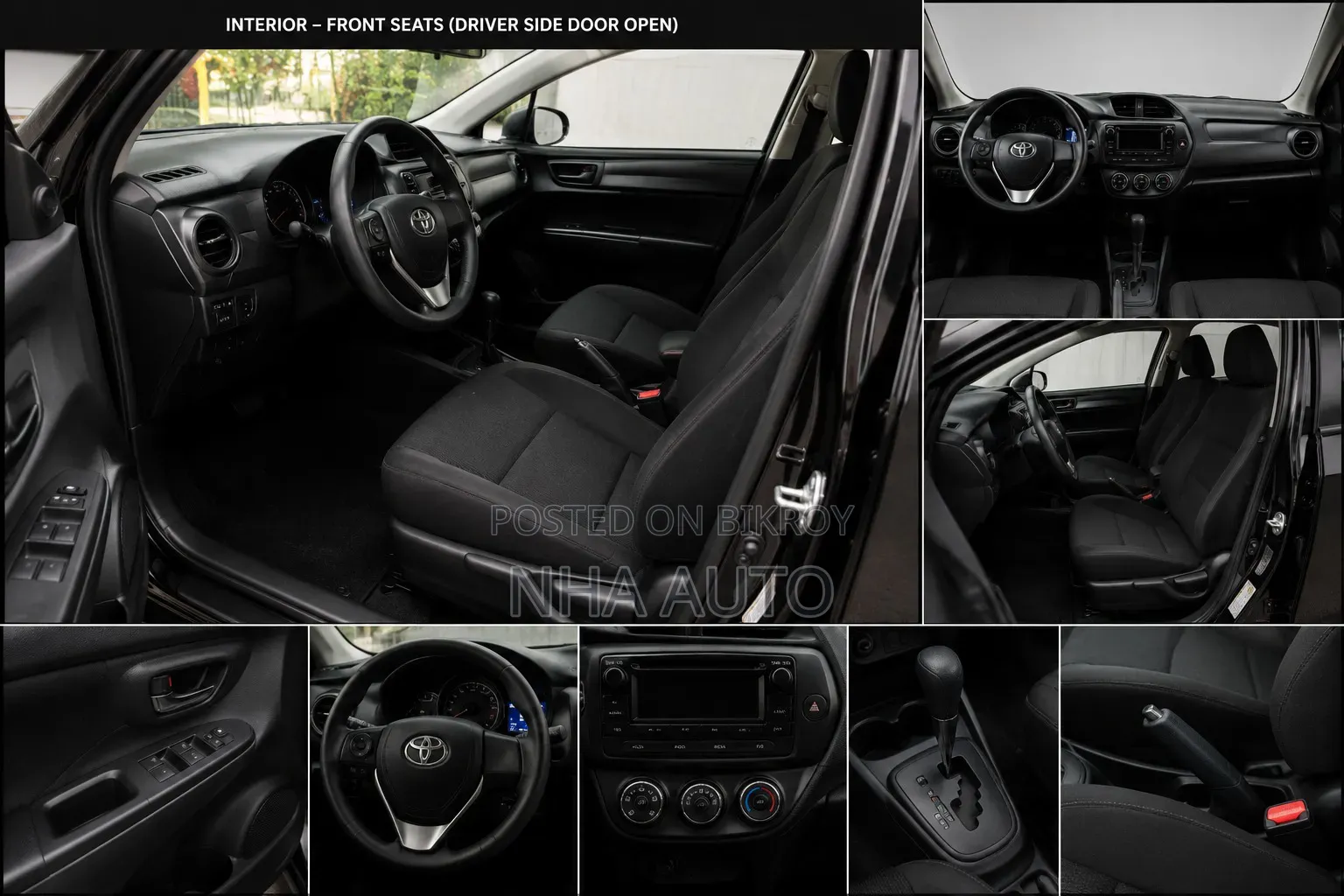 Toyota Corolla Fielder 1.5 Hybrid FWD 2021 Black