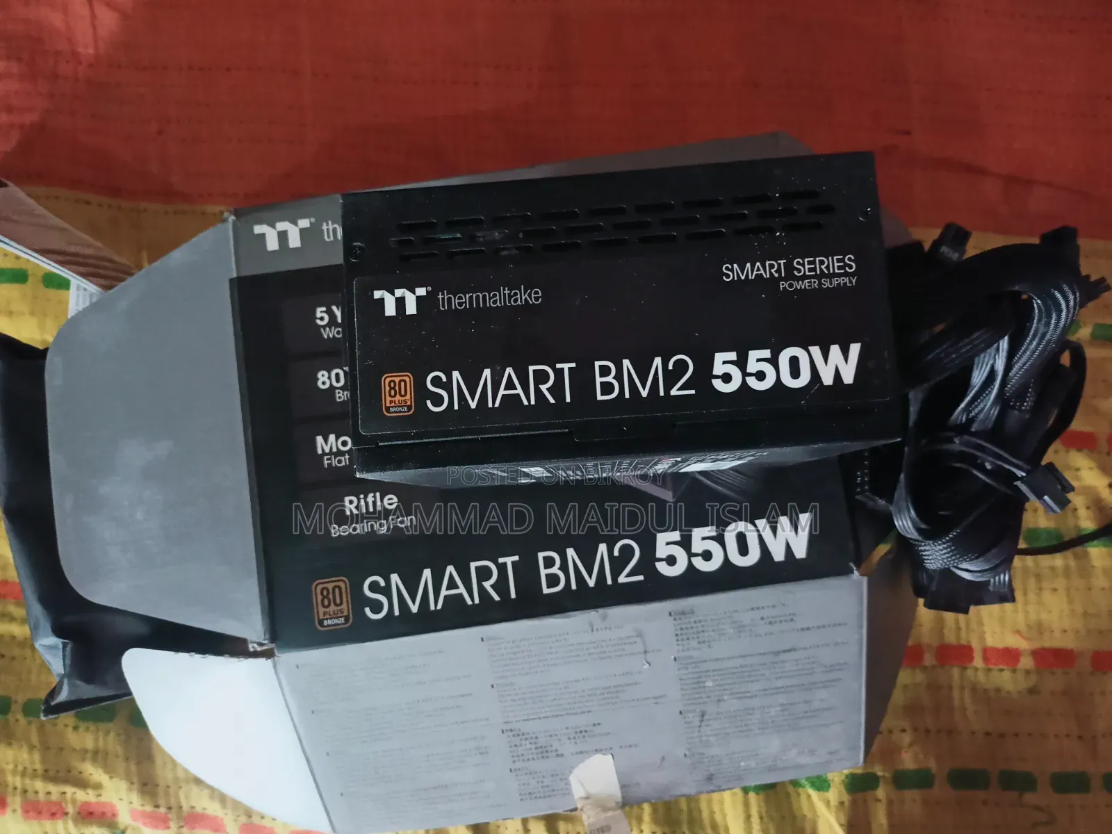 Thermaltake Smart Bm2 550w Semi Modular 80 Plus Bronze Power Supply