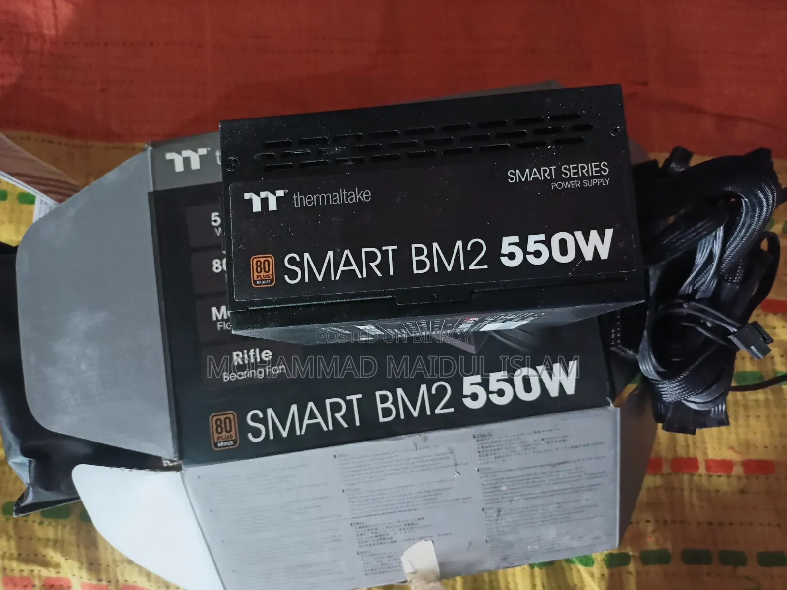 Thermaltake Smart Bm2 550w Semi Modular 80 Plus Bronze Power Supply