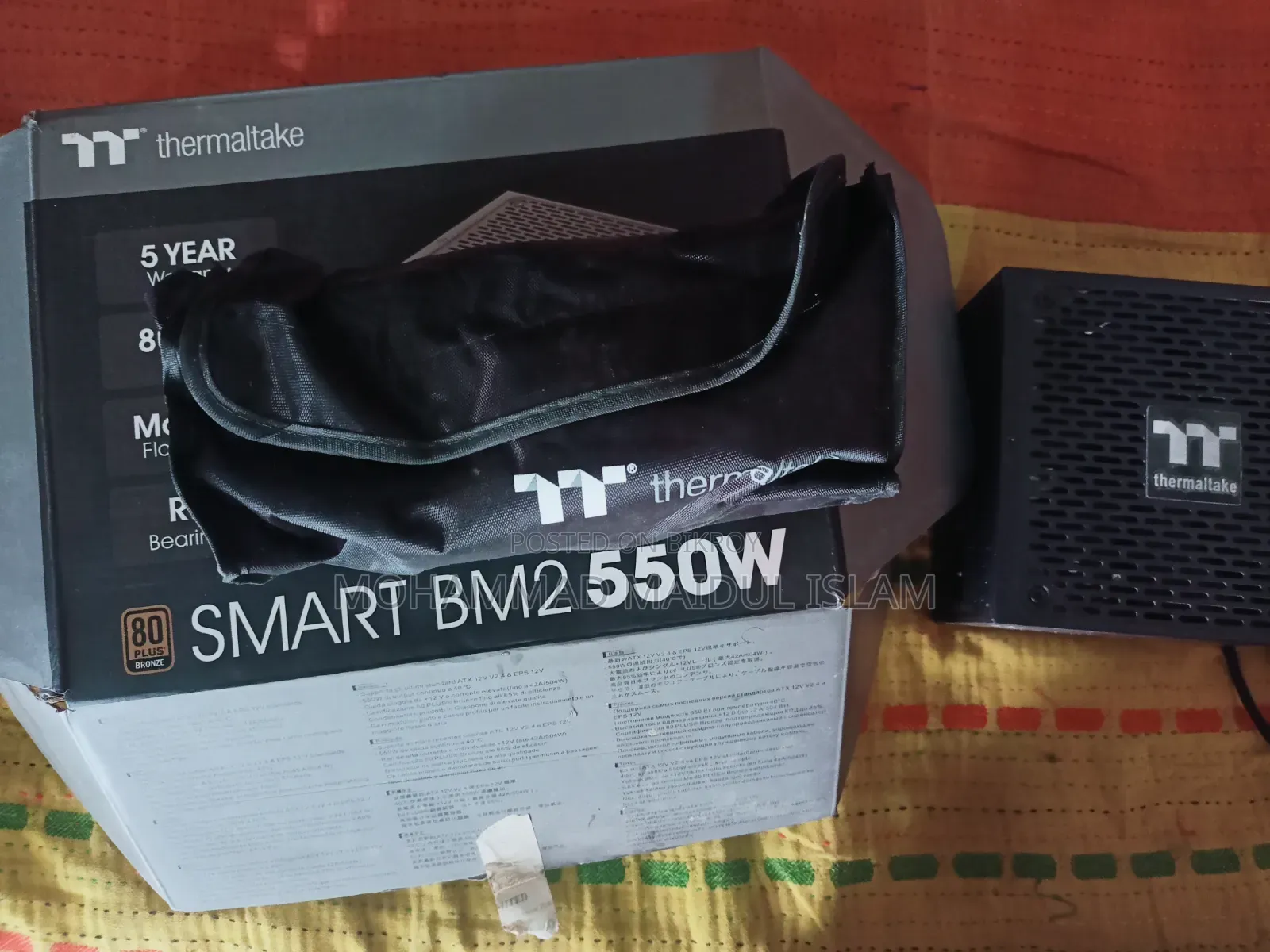 Thermaltake Smart Bm2 550w Semi Modular 80 Plus Bronze Power Supply