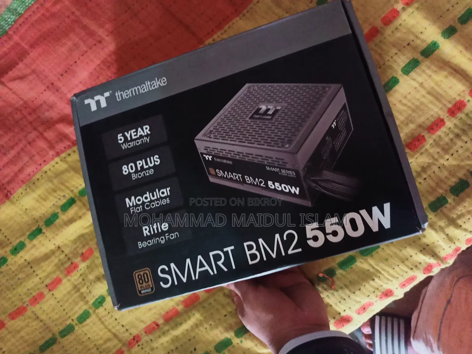 Thermaltake Smart Bm2 550w Semi Modular 80 Plus Bronze Power Supply