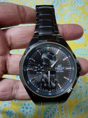 Casio Edifice Ef-339bk-1a9 With Free Joiner Watch