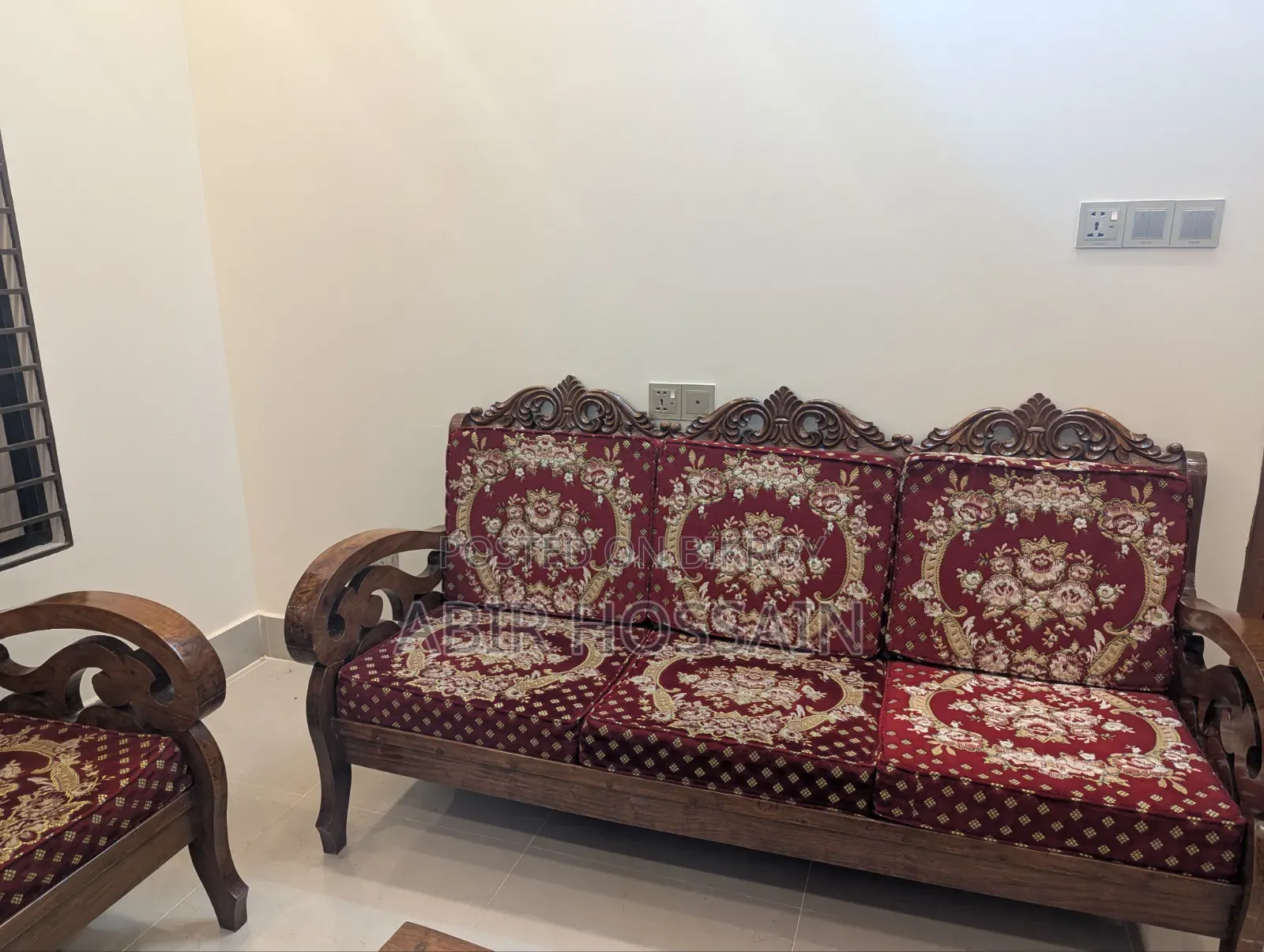 Wooden Sofa Set for Sale