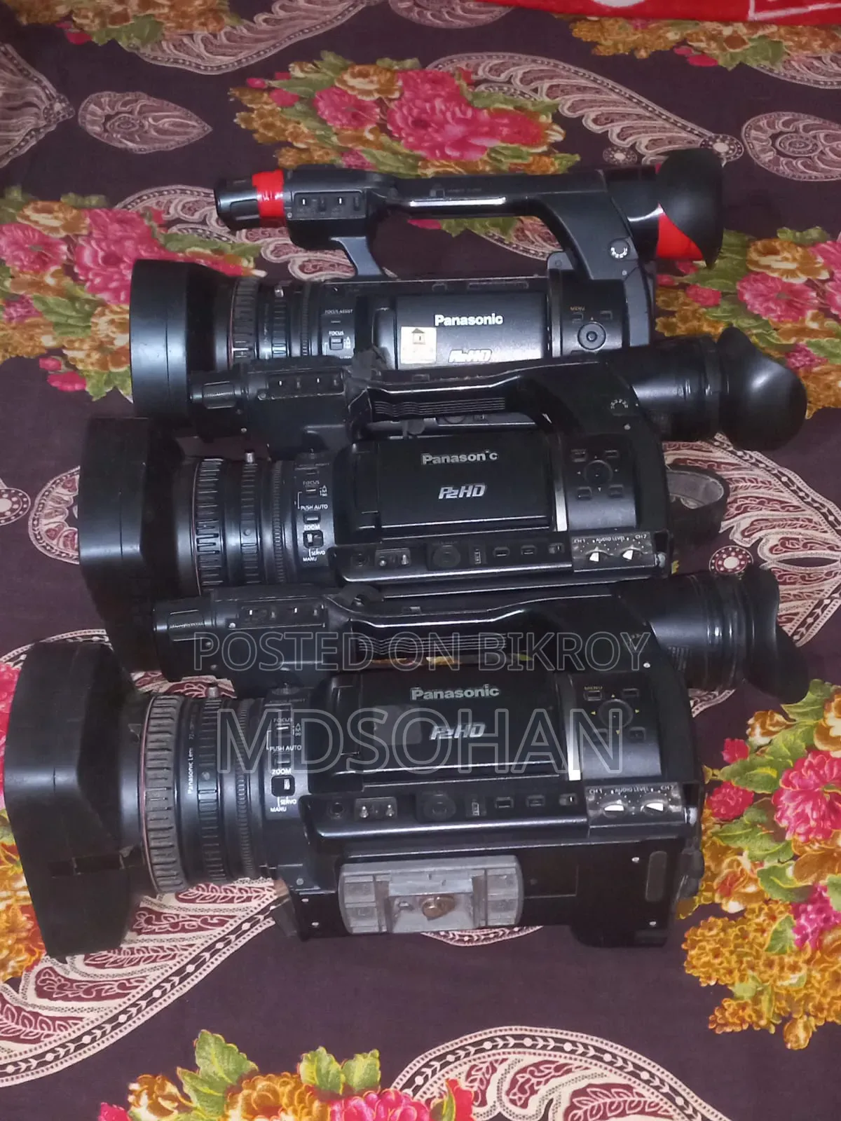 Urgent Sale: Panasonic P2 Camera and Libec LX7 Tripod Full Setup Combo!
