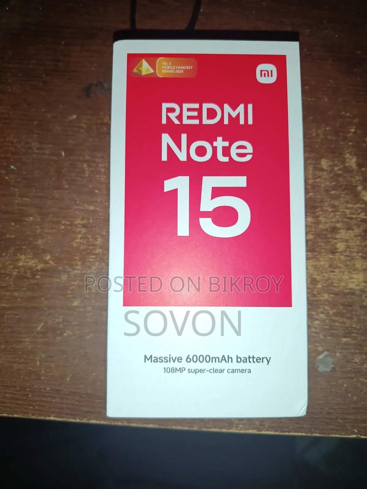 New Xiaomi Redmi Note 15 128 GB Black