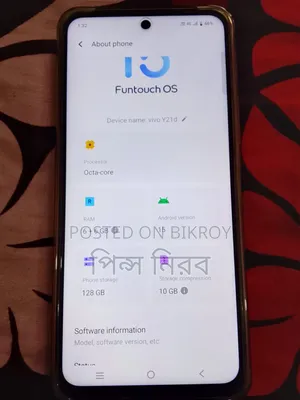 New Vivo Y21 128 GB Red
