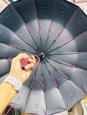 16 Ribs Means a Sturdy Umbrella