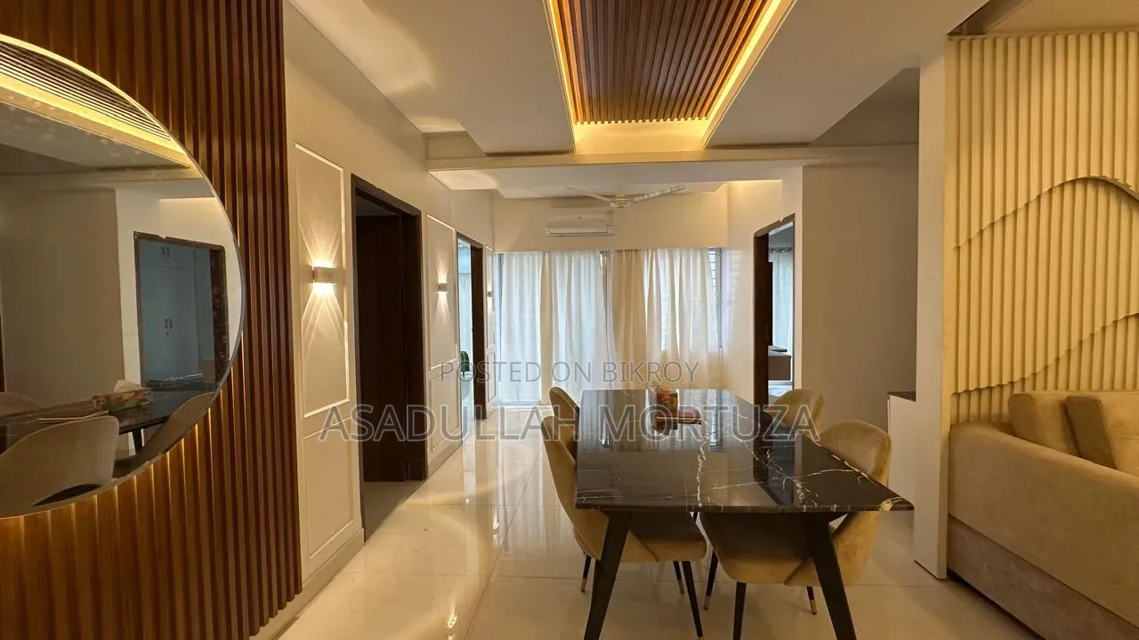 বসুন্ধরায় ৩ বেডরুমের ফার্নিশড অ্যাপার্টমেন্ট ভাড়া হবে