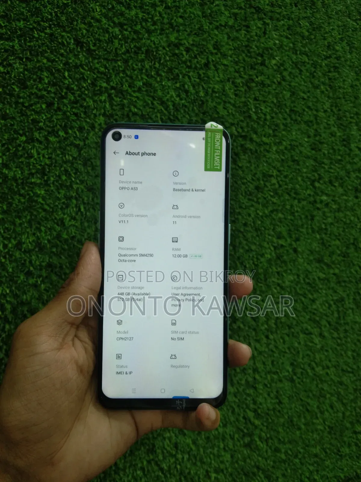 New Oppo 256 GB White