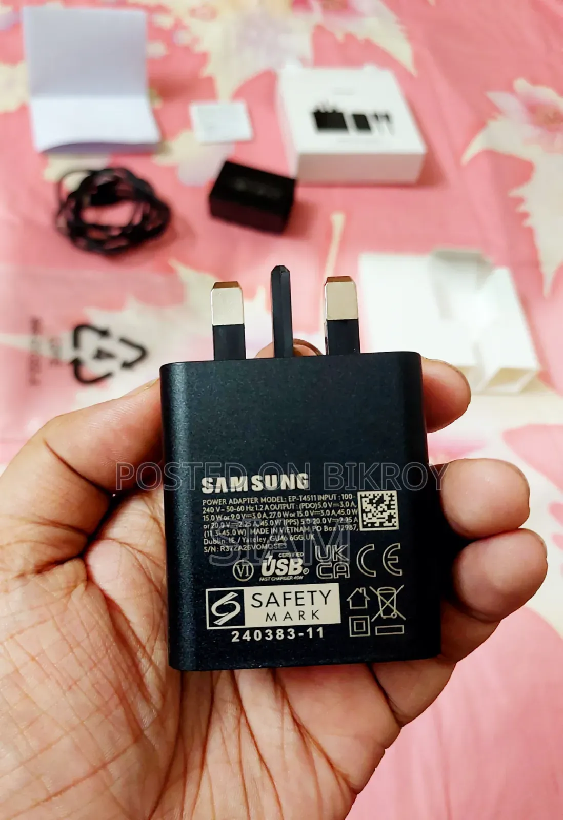Samsung 45w NFC Original Superfast Charger 2.0