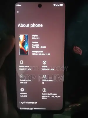 Mobile Phone 128 GB Black