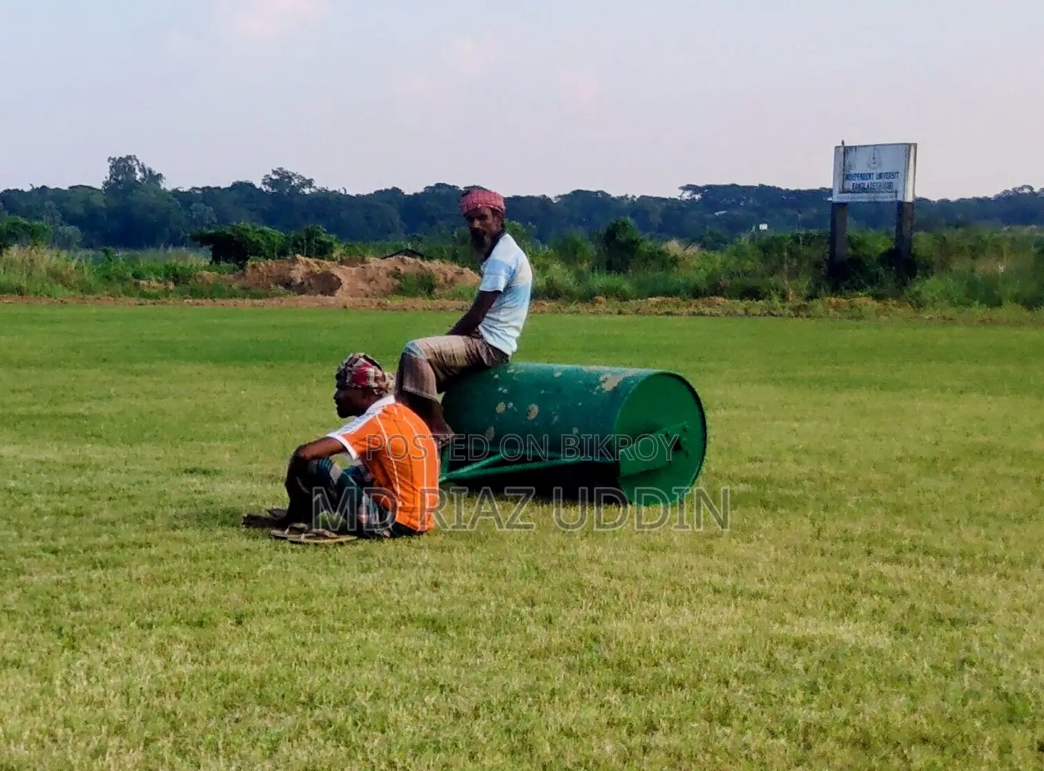 350 Kg Manual Roller for Cricket / Football Ground