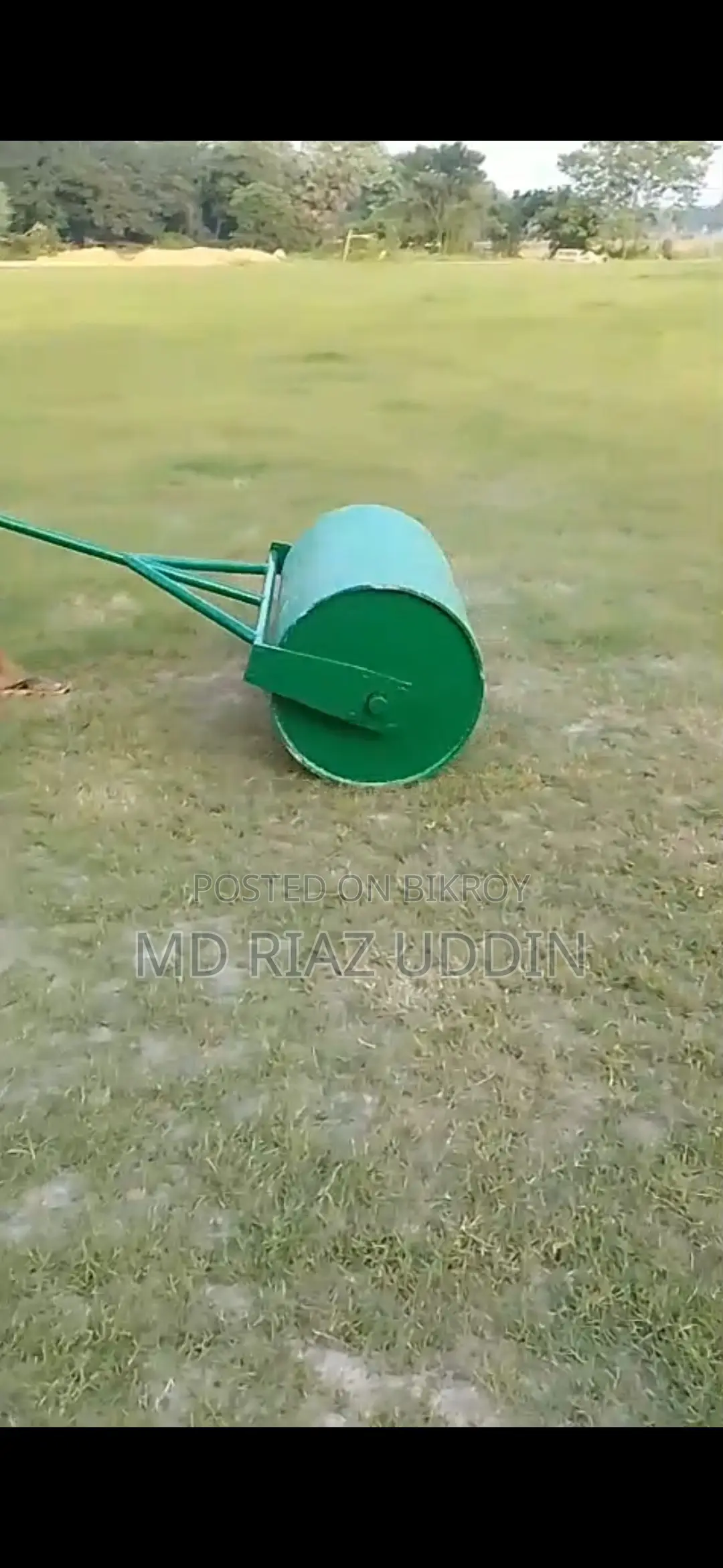 350 Kg Manual Roller for Cricket / Football Ground