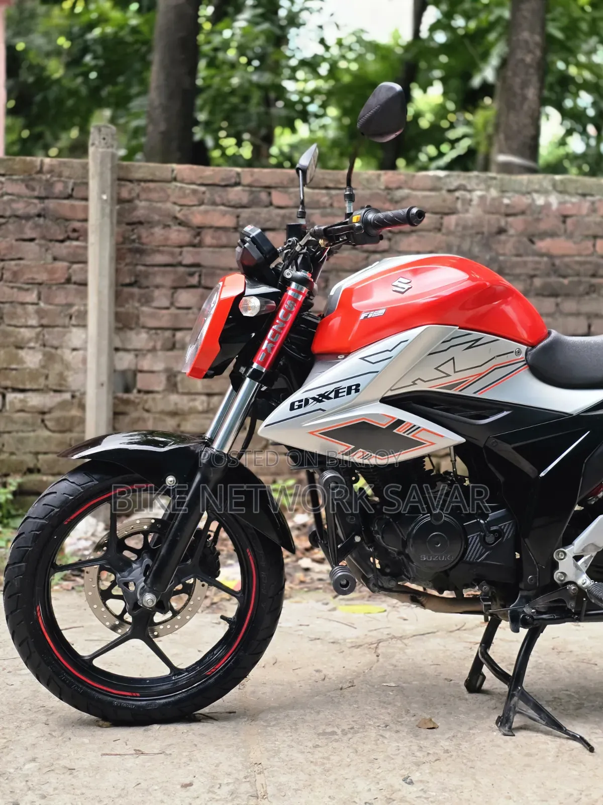 Suzuki Gixxer Fi ABS 2024 Orange