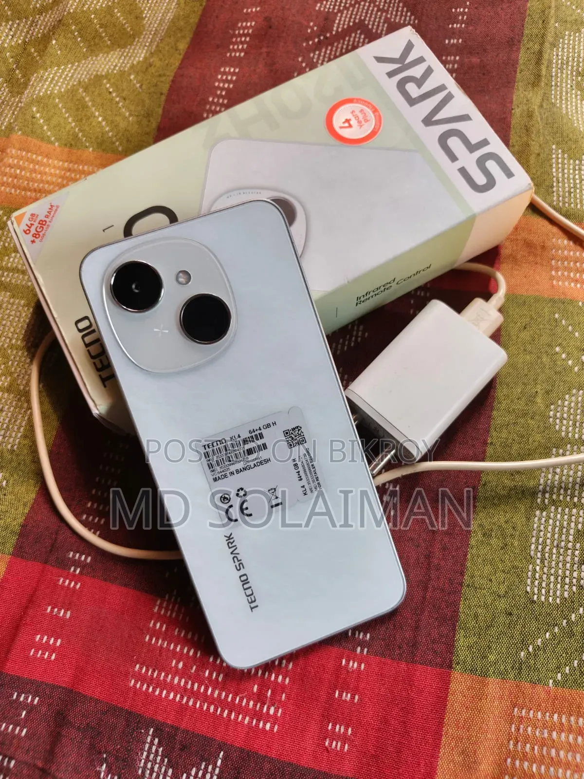 Tecno Spark Go 64 GB White