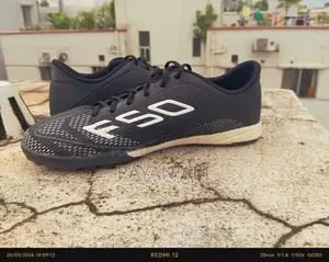 Adidas Black F50 Football Boot/Turf Shoes