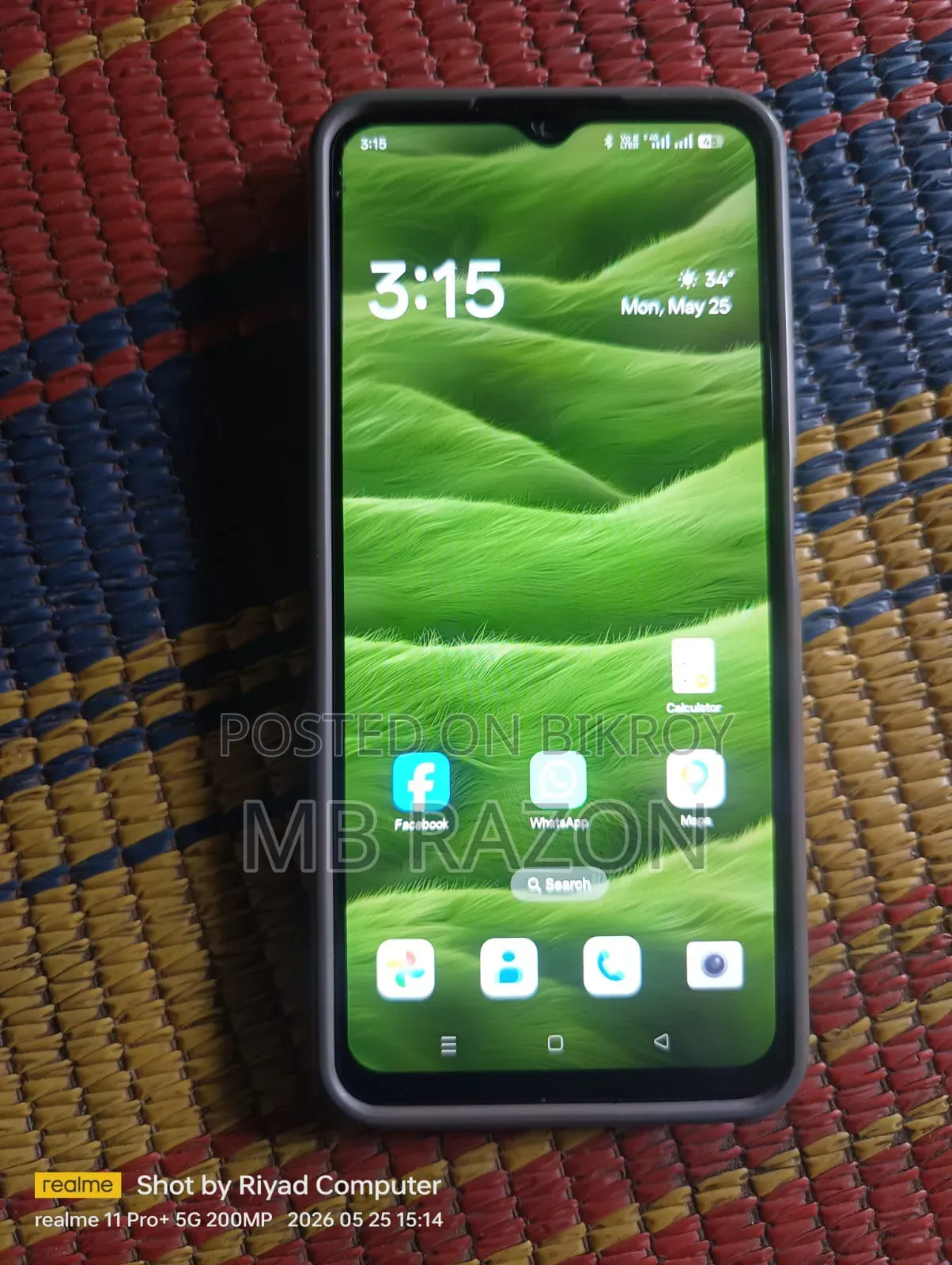 Oppo A18 128 GB Black