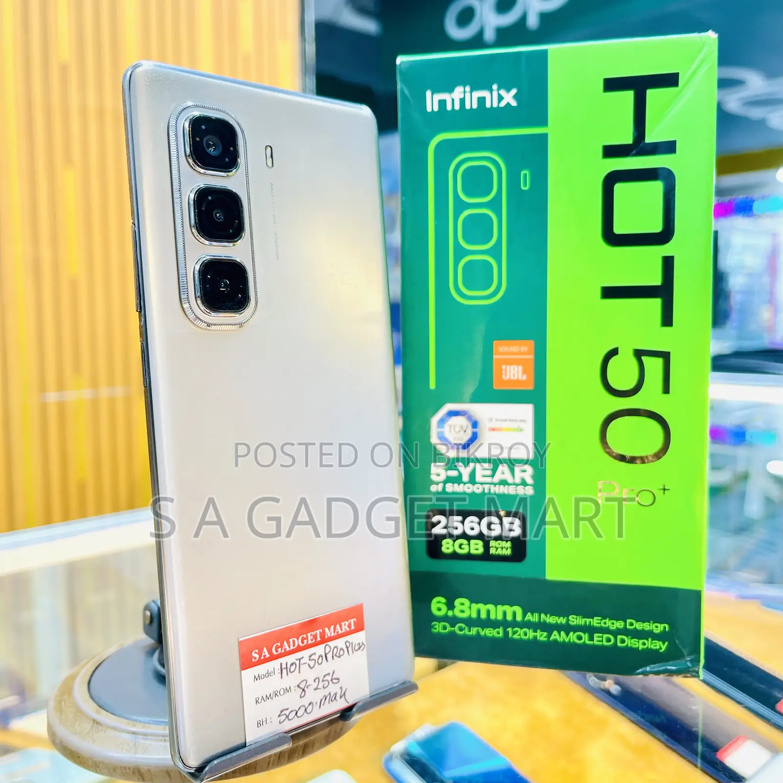 Infinix Hot 50 Pro+ 4G 256 GB Gray