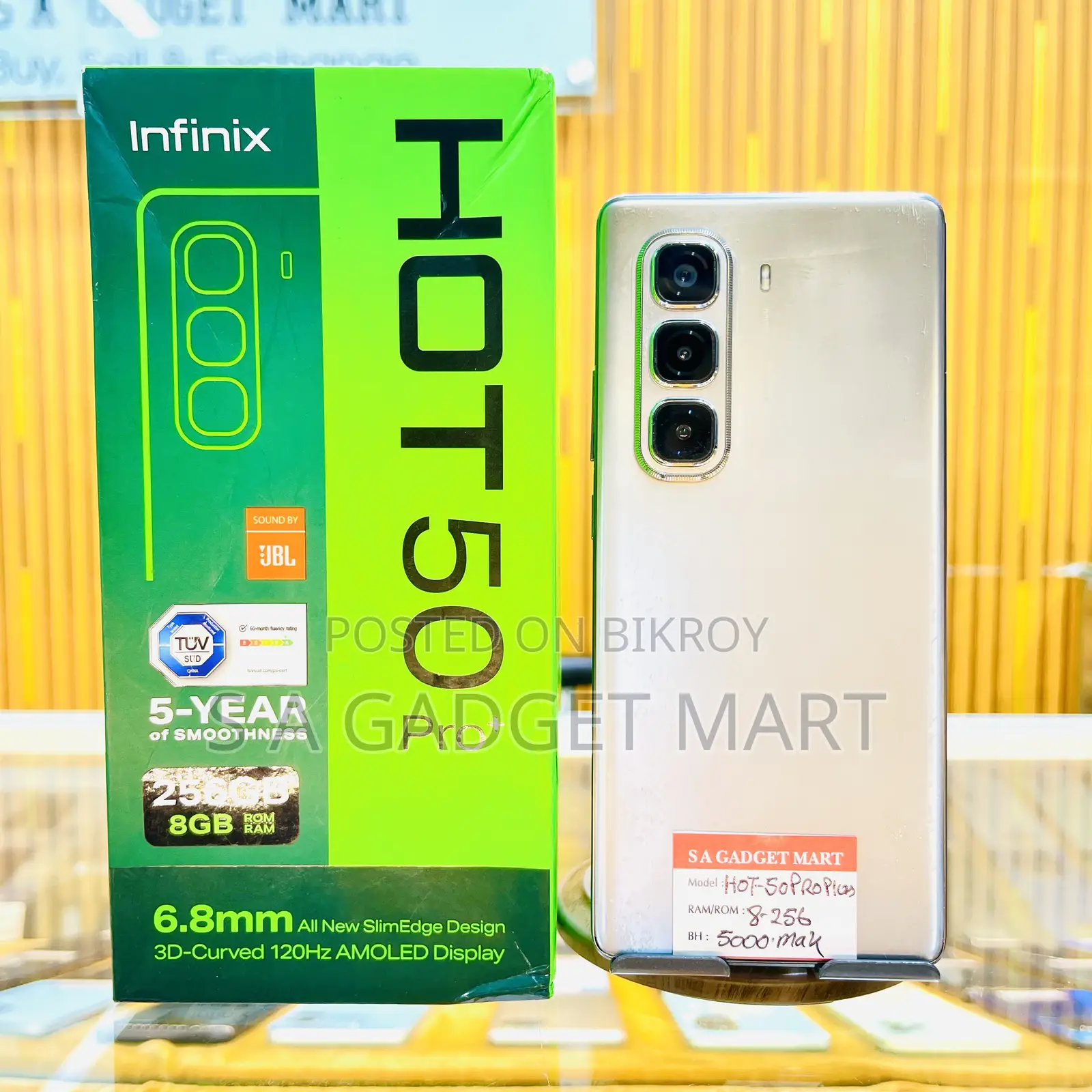 Infinix Hot 50 Pro+ 4G 256 GB Gray