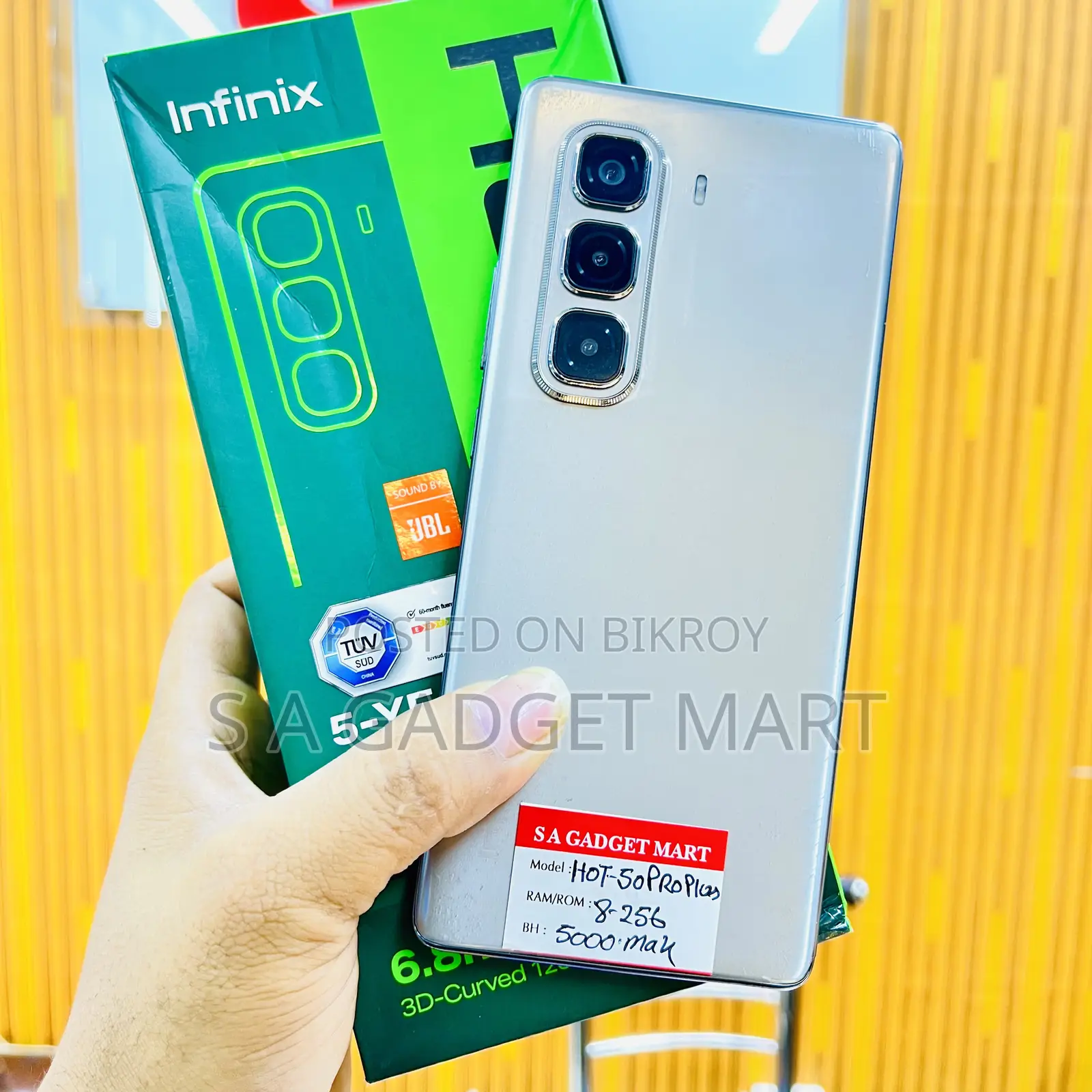 Infinix Hot 50 Pro+ 4G 256 GB Gray