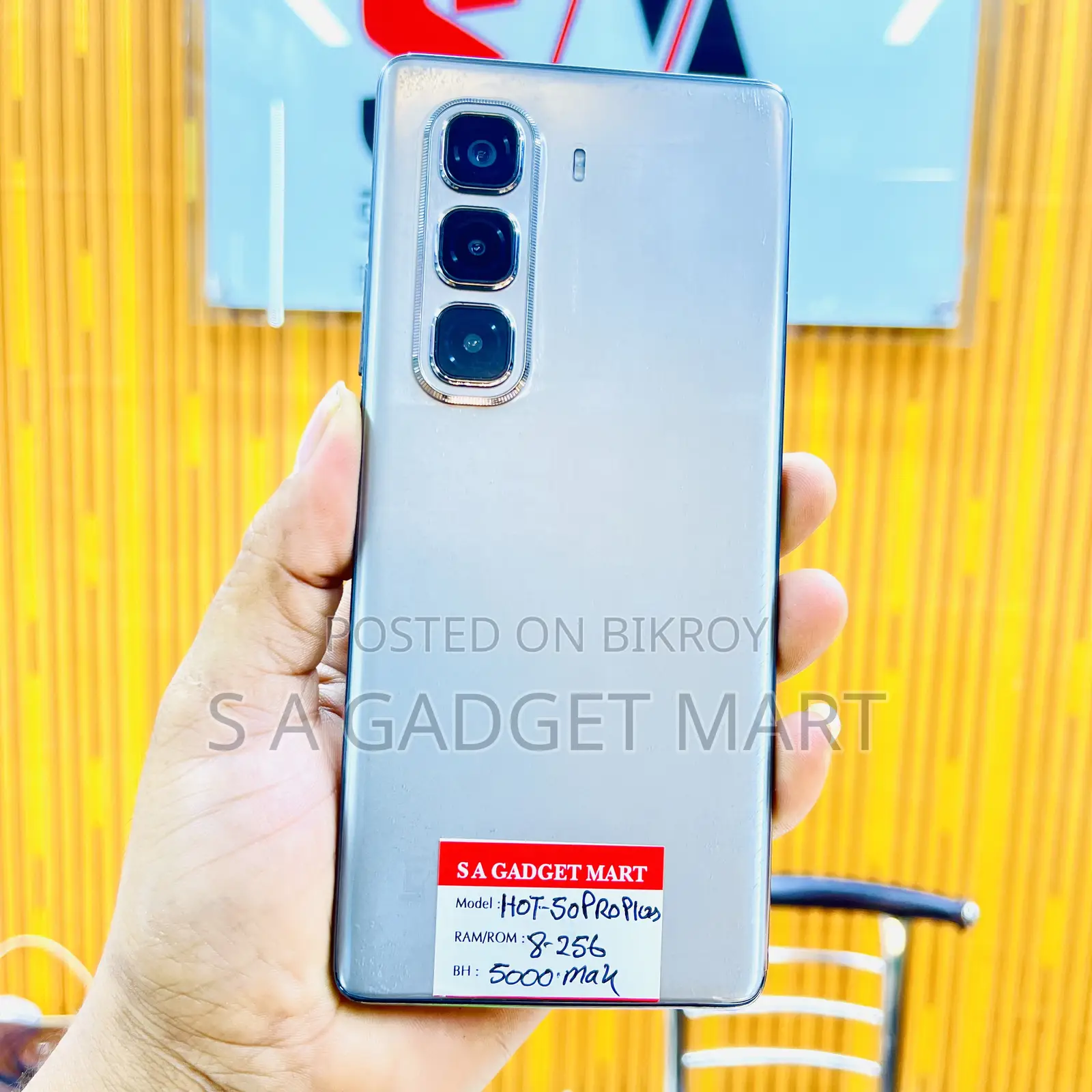 Infinix Hot 50 Pro+ 4G 256 GB Gray