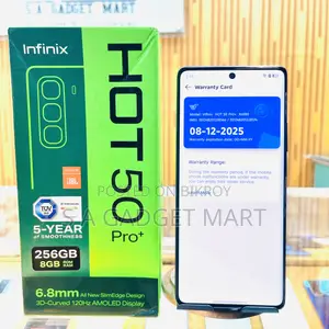Infinix Hot 50 Pro+ 4G 256 GB Gray