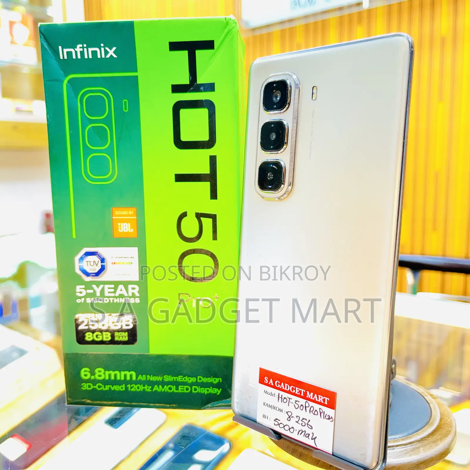 Infinix Hot 50 Pro+ 4G 256 GB Gray
