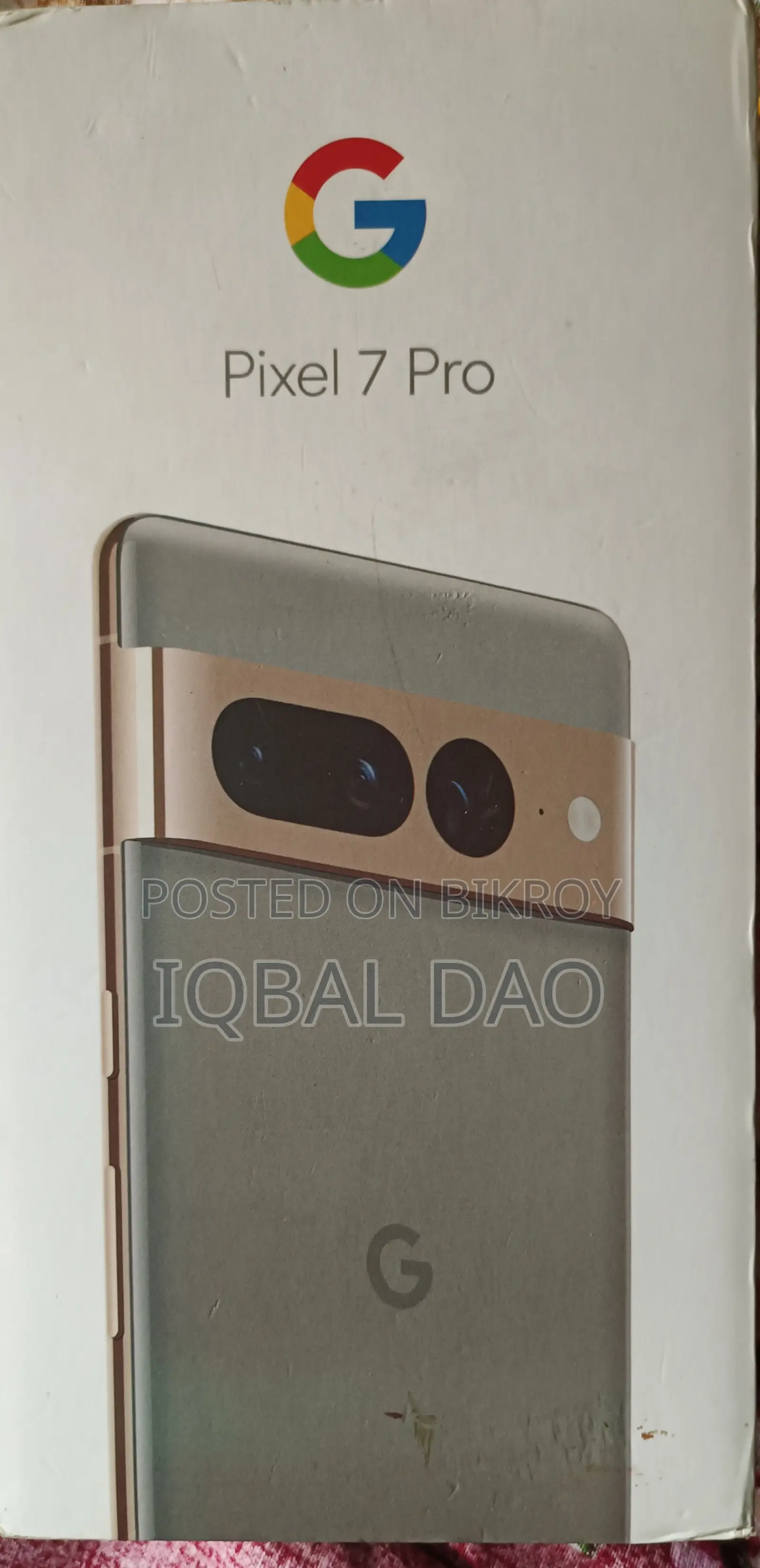 Google Pixel 7 Pro 128 GB Gold