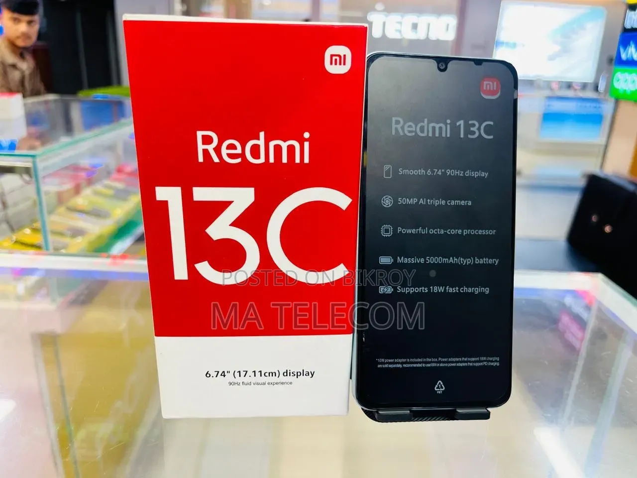 Xiaomi Redmi 13C 256 GB Red
