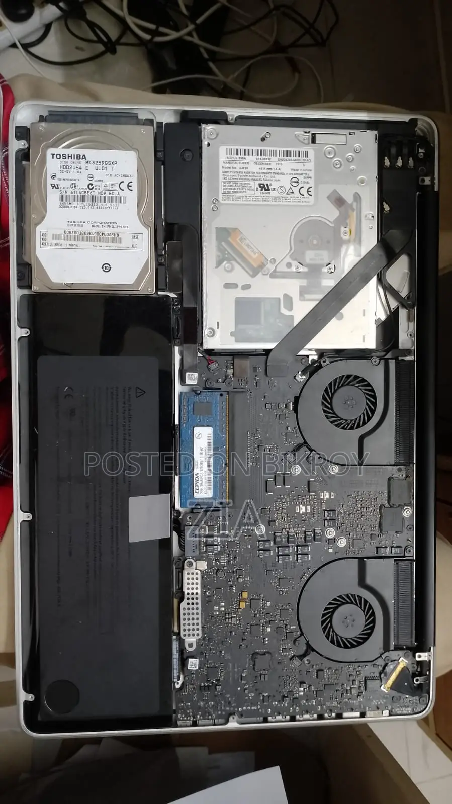 Laptop Apple MacBook 2010 2GB Intel Core I5 HDD 500GB