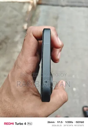 Xiaomi Redmi Turbo 4 Pro 256 GB ব্ল্যাক